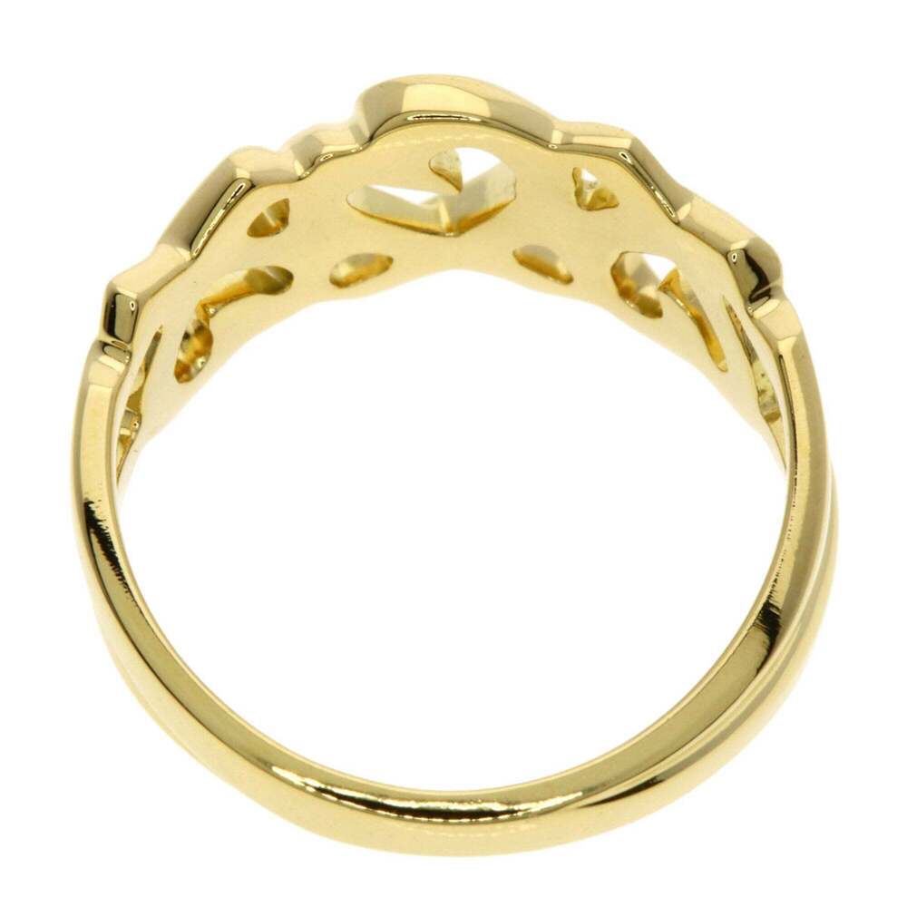 TIFFANY 18k Gold Heart Ring - Picture 4 of 7